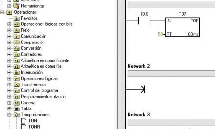 Tipos de temporizador S7-200 con software MicroWin