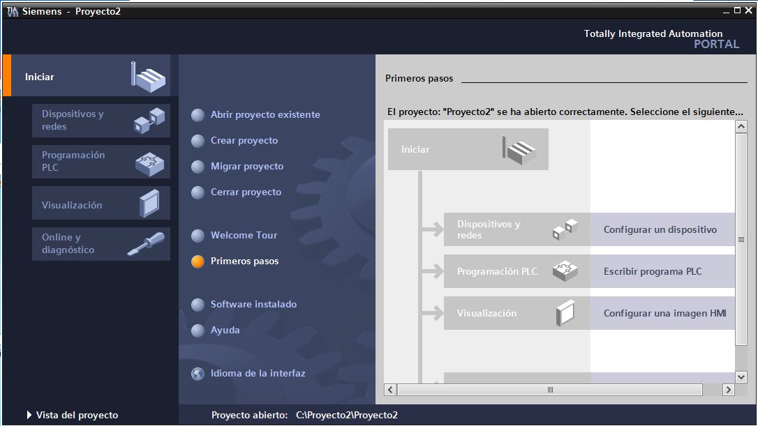 Configurar un dispositivo en el TIA Portal V11.