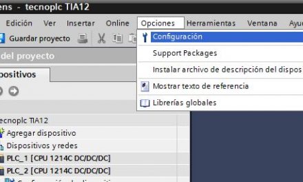 Cambiar el idioma del editor en TIA Portal.