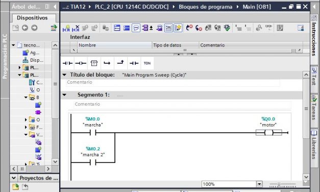 Asignar variables y direcciones en TIA Portal.