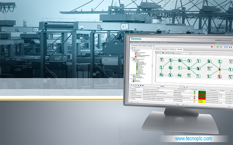 Sinema Server : software monitorización de redes industriales.