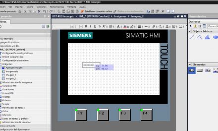 Creación de una pantalla HMI TIA Portal.