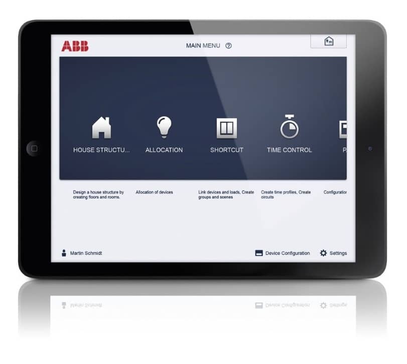 Free@home de ABB para viviendas inteligentes.