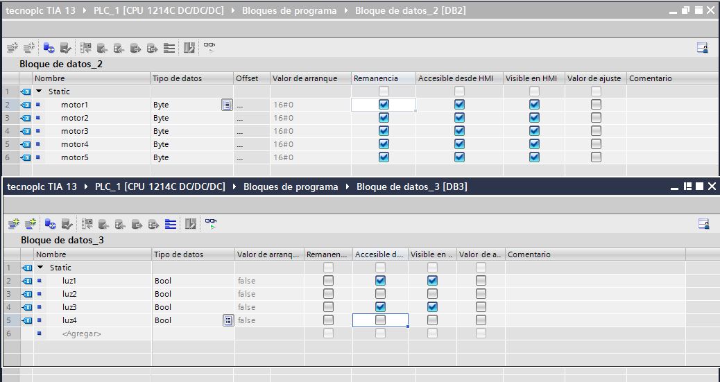 Diferencia entre bloques optimizados y no optimizados.