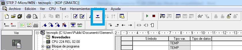 Transferir programa para posteriormente grabar cartucho.