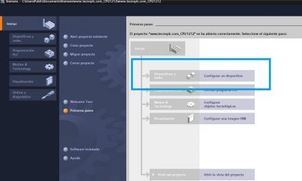 Proyecto TIA Portal para CPU 1212 desde cero