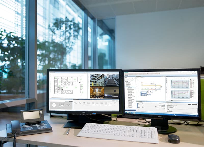 Software de control y gestión de los edificios