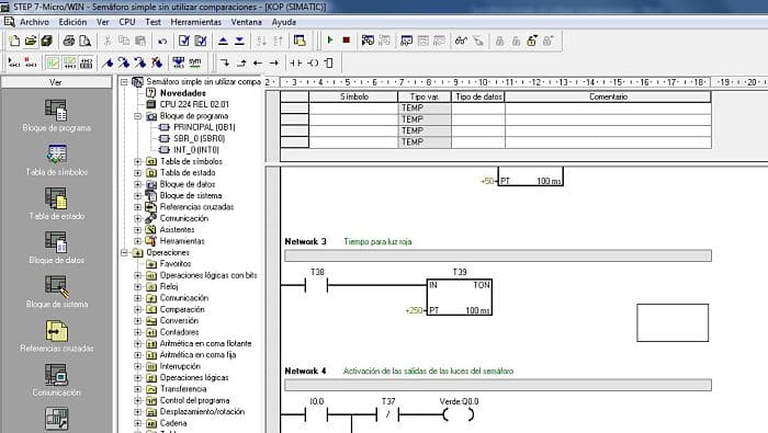 Semáforo simple sin utilizar comparaciones