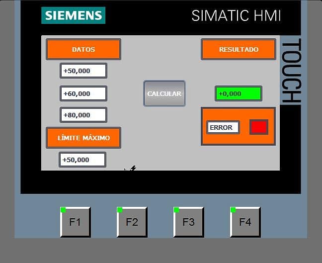 SCL media aritmética límite con programación SCL TIA Portal