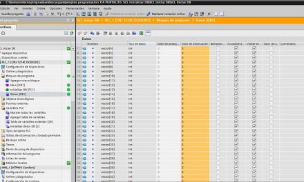 SCL inicializar DB a un valor en TIA Portal