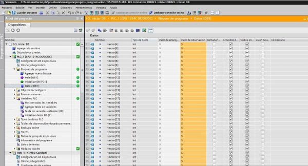 Observamos Online como se han introducido un 5 en todos los datos del DB.