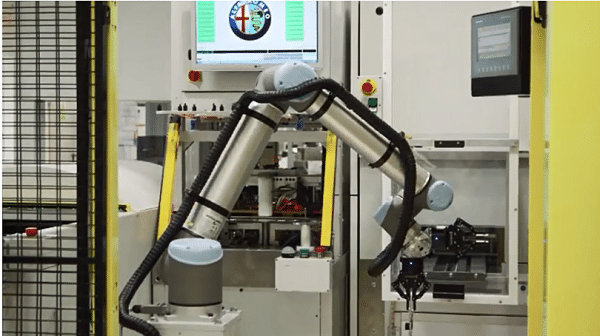 Pinza doble en trabajo colaborativo con Cobots