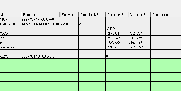 Añadir Hardware en proyecto Step 7 usando una CPU 314