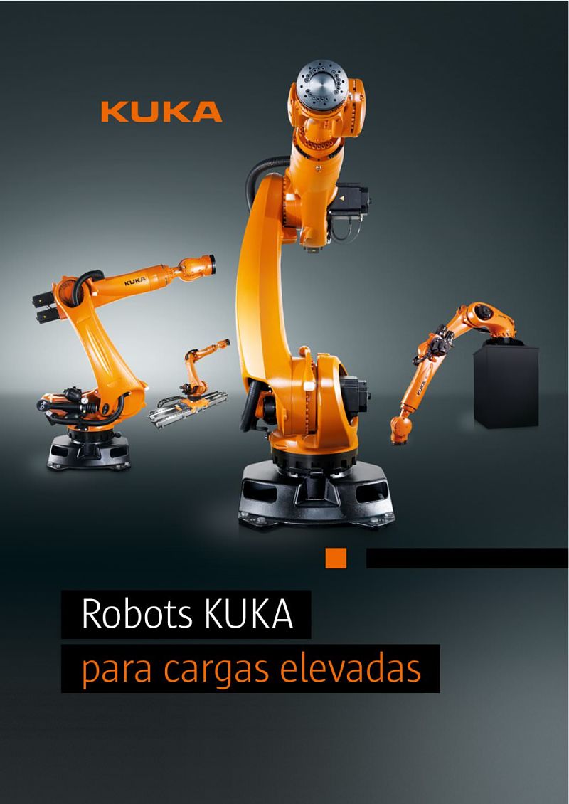 Robots Kuka para cargas elevadas serie KR Quantec.