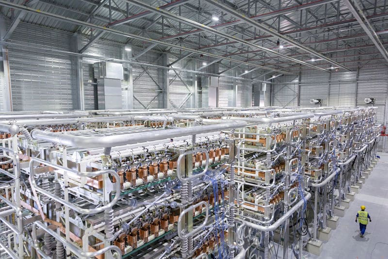 HVDC Plus de Siemens Sistema de transmisión de media tensión.