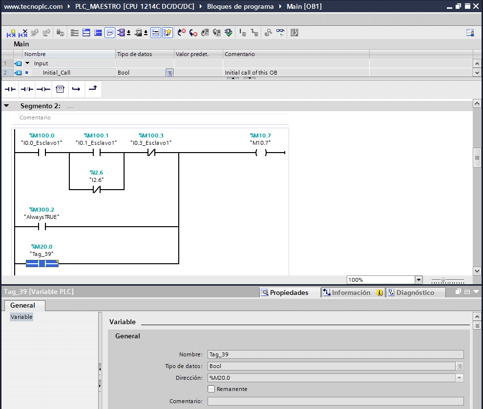 Forzar una marca para hacer un puente en el programa.