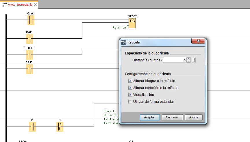 Desplazar instrucciones en LogoSoft con mayor resolución