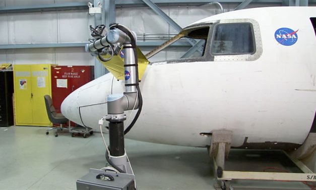 Inspección robótica ayuda a la NASA en construcción de aeronaves