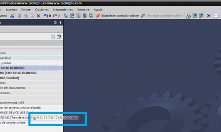Grabar programa a tarjeta MMC de Siemens con TIA Portal