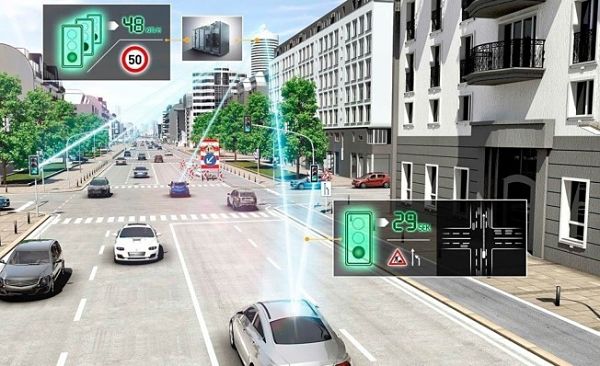 Siemens Mobility en Dusseldorf con pruebas para vehículos conectados.