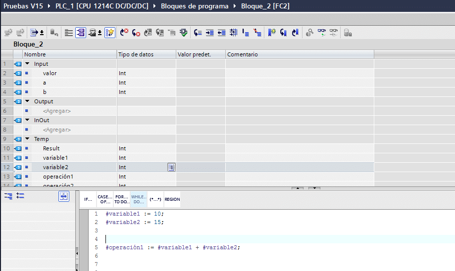 Asignación en SCL funcionamiento y aplicaciones