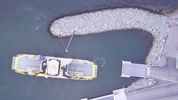 Ferry autónomo de parte de Rolls Royce en Finlandia