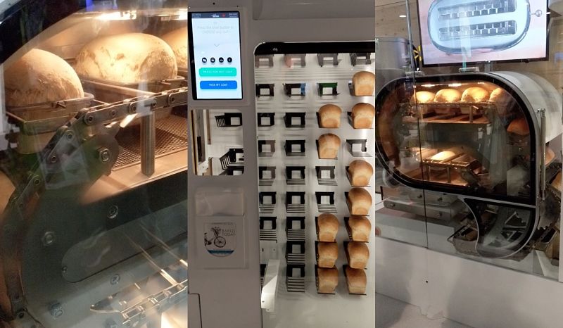 Robot panadero Breadbot en el CES 2019