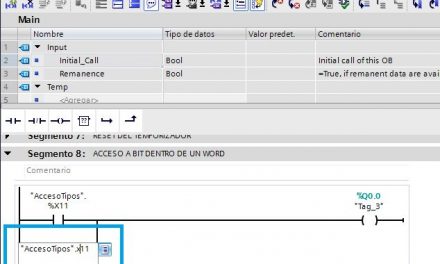 Acceso a bit dentro de una variable en TIA Portal