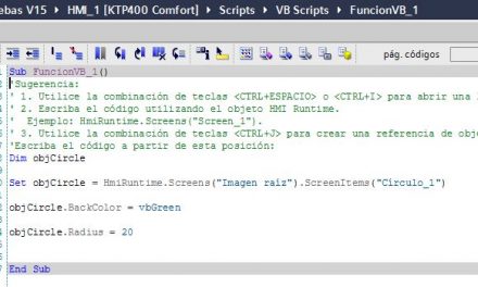 Qué es un script en TIA Portal y cómo se configura