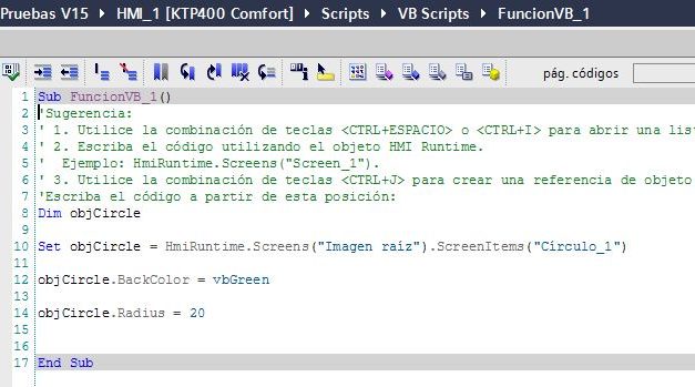 Qué es un script en TIA Portal y cómo se configura