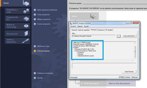 Grabar programa HMI sin TIA Portal con archivo de PC a HMI