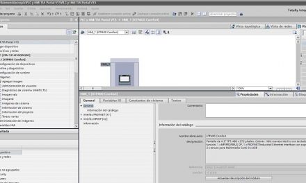 Cambiar Firmware HMI TIA Portal modificar aparato y versión