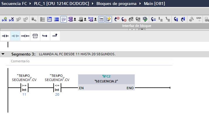 Llamada al FC2 cada 10 segundos.