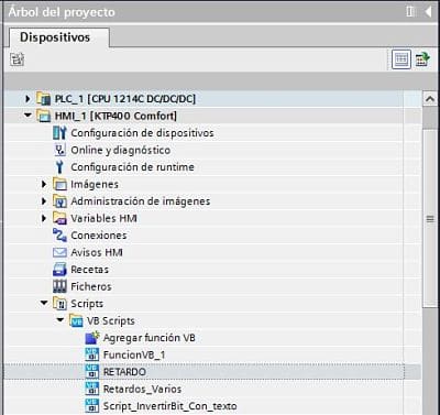 Crear un script en nuestro proyecto de TIA Portal