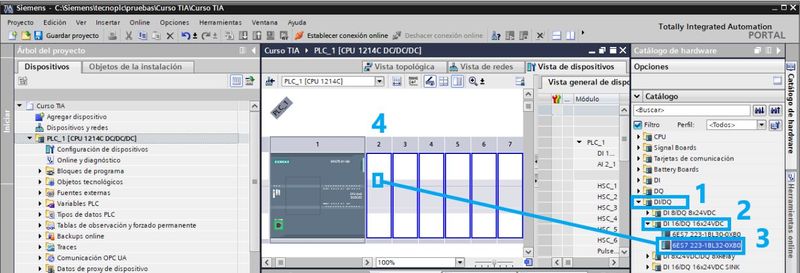 Arrastrar el módulo de Hardware seleccionado al lado de la CPU