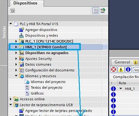 LOAD Project TIA Portal qué es y cómo hacer en HMI paso paso