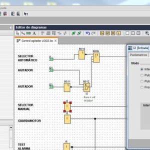 Selector Manual para funcionamiento continuo de la agitación