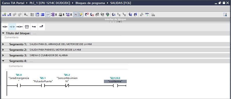 Direccionamiento simbólico y direccionamiento de entradas y salidas en TIA Portal