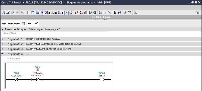 Colocar dos contactos cerrados en serie en programación KOP