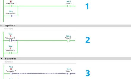 Programación Ladder y contactos abiertos y cerrados TIA Portal
