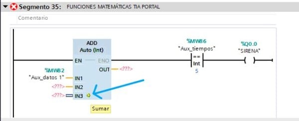 Cómo añadir más entradas a la función Sumar en el programa