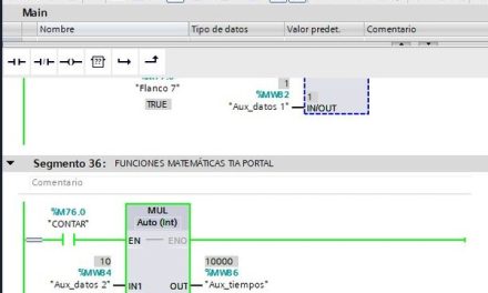 Funciones matemáticas TIA Portal al detalle con ejemplos