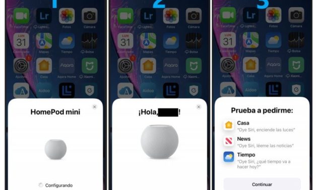 Configurar Homepod Mini como central accesorios Homekit en casa