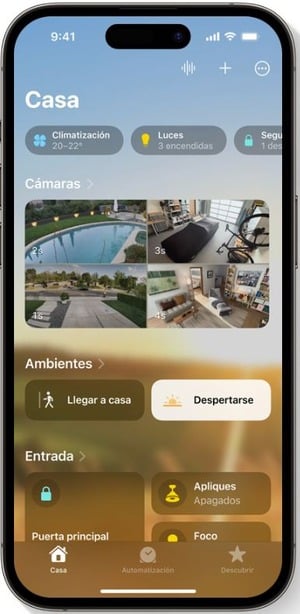 Controlar Apple Homekit desde tu dispositivo iPhone