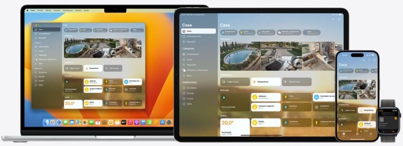 Dispositivos desde los que puedes controlar Homekit en tu casa
