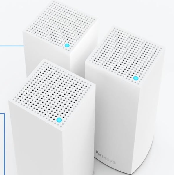 Router Linksys Velop con varios nodos para extender la Red Wifi