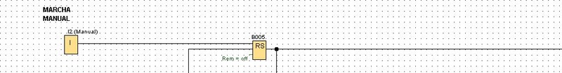 Inicio del proceso manual para activar la electroválvula.