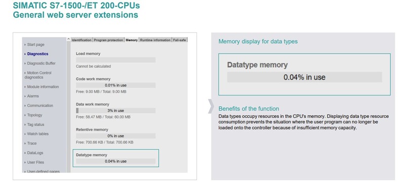 Novedades TIA Portal V17 con nuevas funciones para la creación de web server