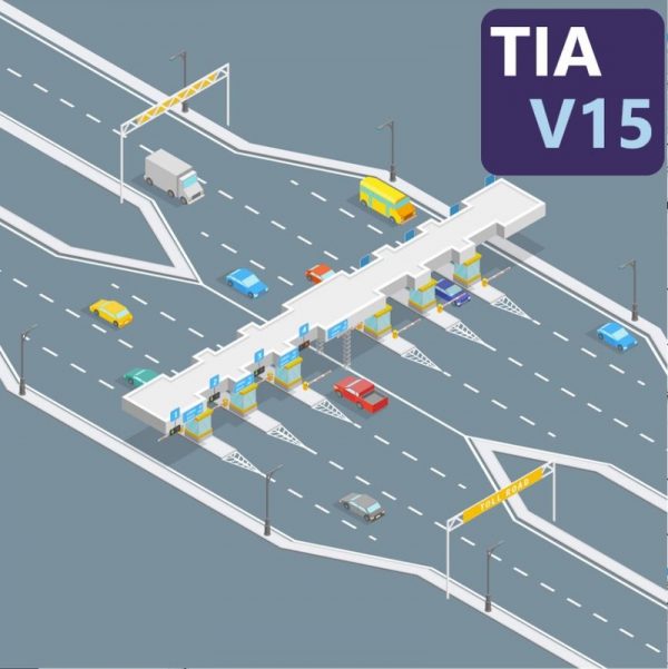 Programa peaje autopista en TIA Portal para control de paso y altura de vehículos