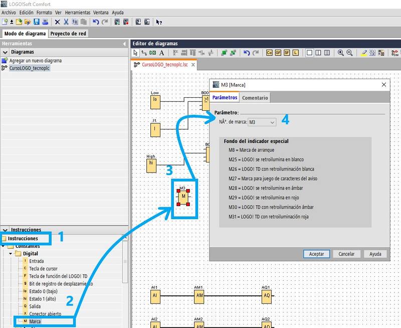 Cómo insertar una Marca digital en el editor de programas